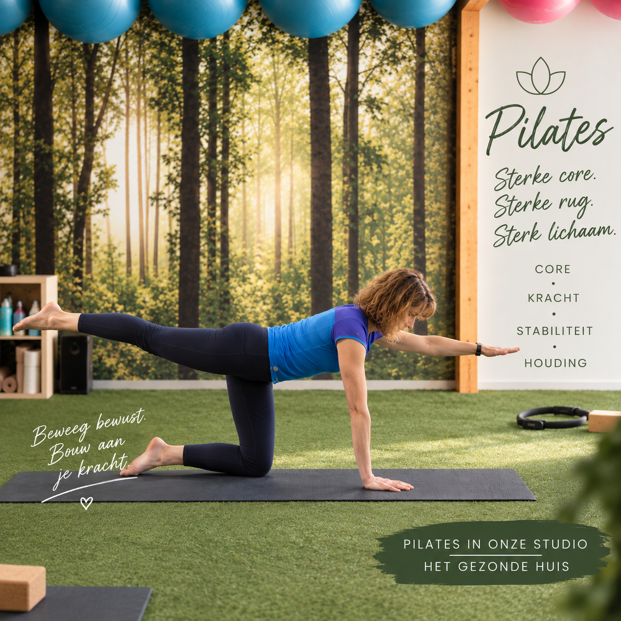 Pilates - groepsles Pilates - groepsles