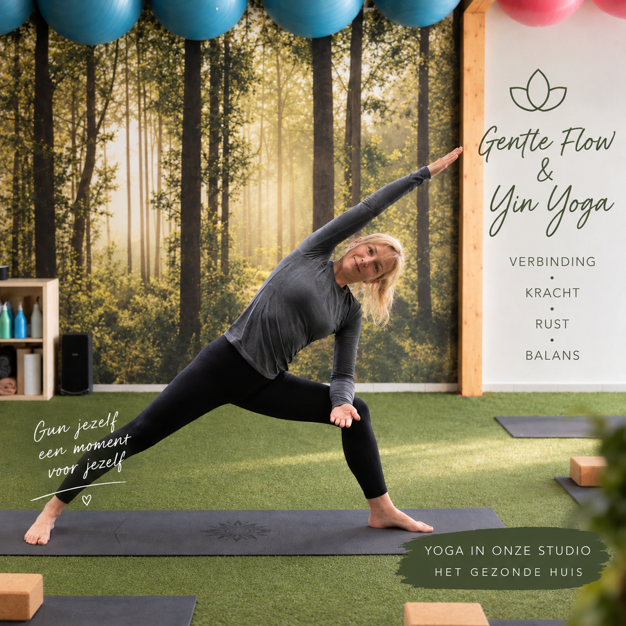 Yoga - groepsles Yoga - groepsles